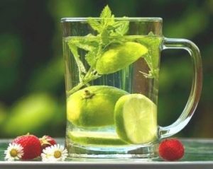 Infusion de printemps : citron, menthe et fruits rouges. Objectif drainage et tisane détox.